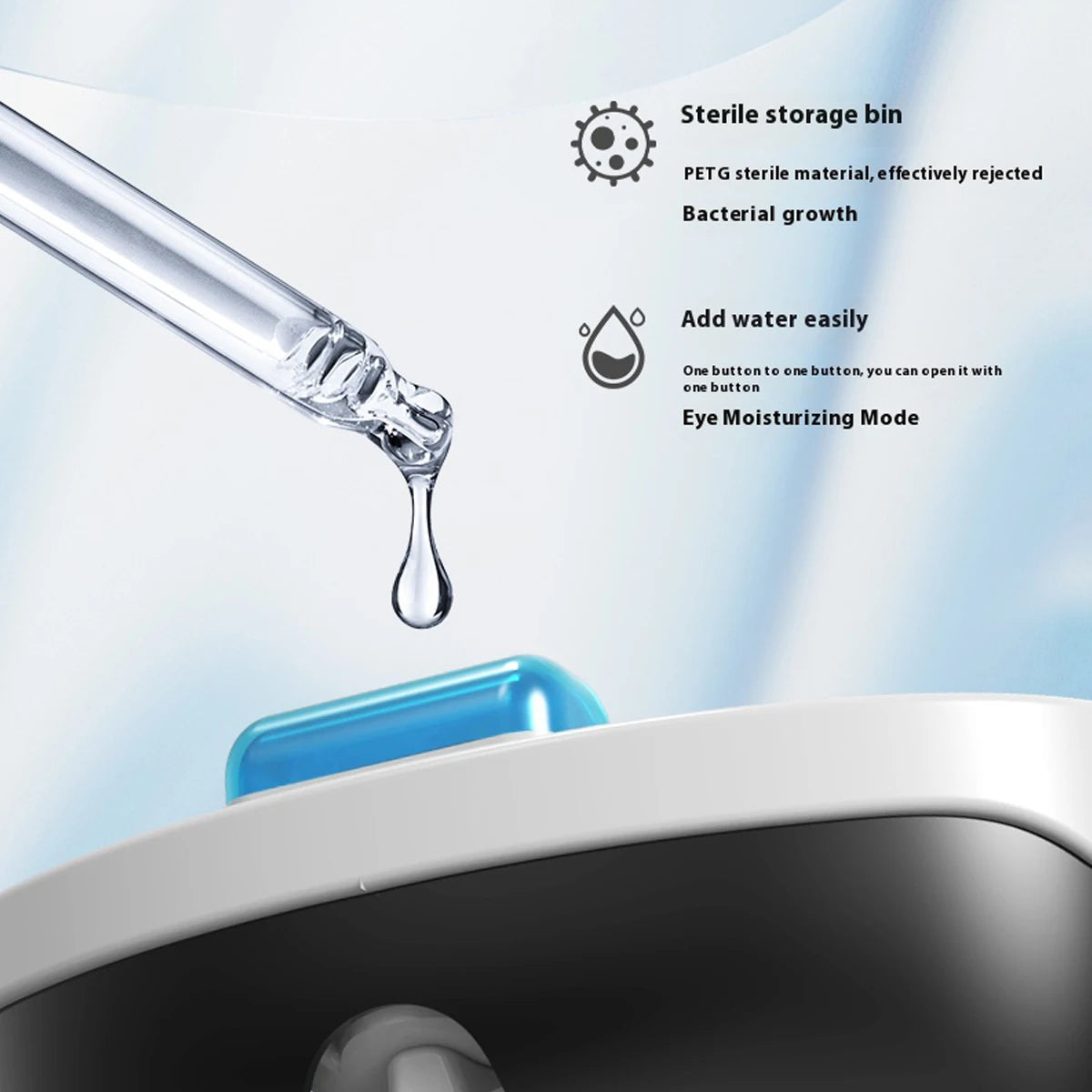 Portable Rechargeable Model, Spray Eye Moisturizer, Office and Learning Eye Protector, and Portable Eye Protector