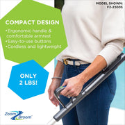 Lightweight Air Broom with Ergonomic Handle – Powerful, Controlled Airflow for Easy Debris Removal at Home, Patios, Pickleball Courts, Rvs, and All Outdoor and Indoor Activities