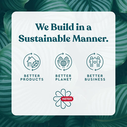 Kentwood 92 Gallon Resin Deck Box-Organization and Storage for Patio Storage Box Outdoor Cushions, Throw Pillows, Garden Tools and Pool Floats, Brown