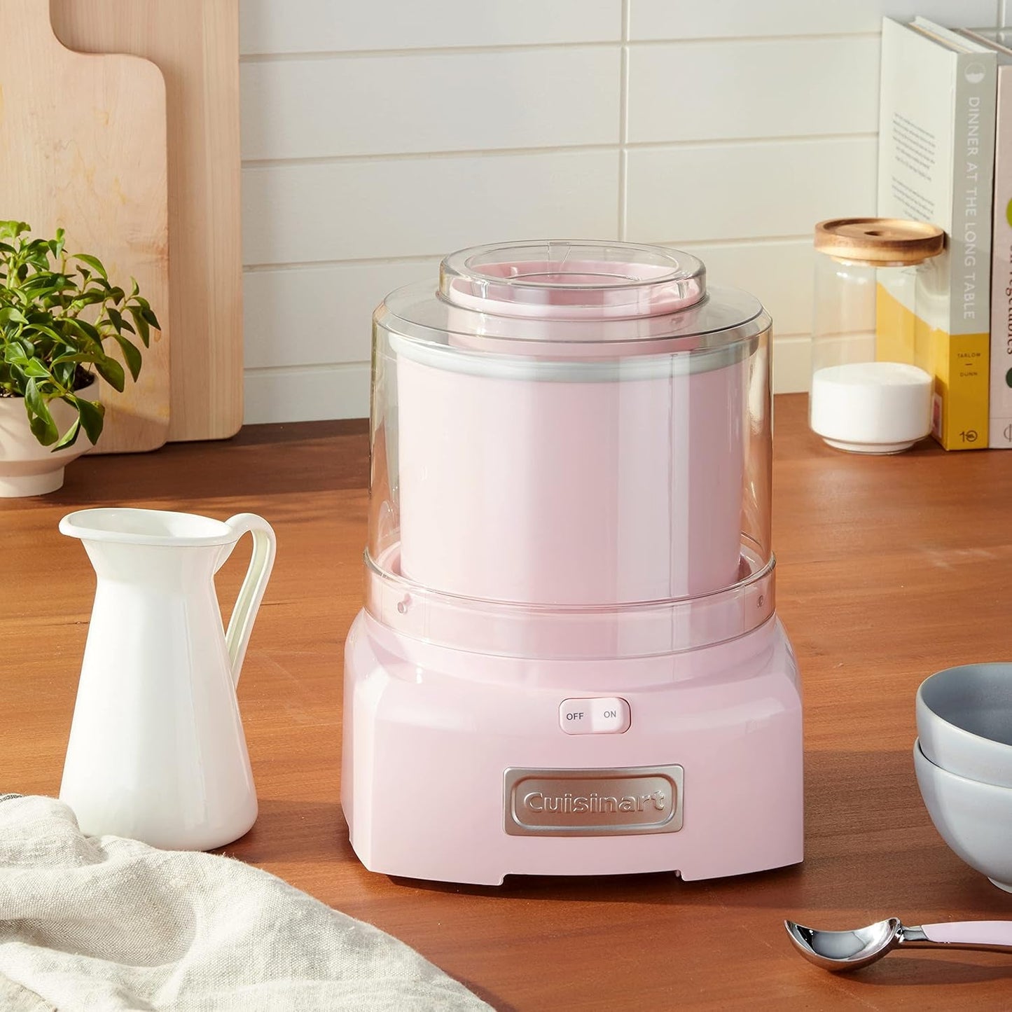 ICE-21PKP1 Frozen Yogurt - Ice Cream & Sorbet Maker, Pink, 1.5 Quart