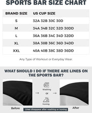 Sports Bras for Women, High Support Criss Cross Back Bras for Large Bust, High Impact Strappy Yoga Workout Bra