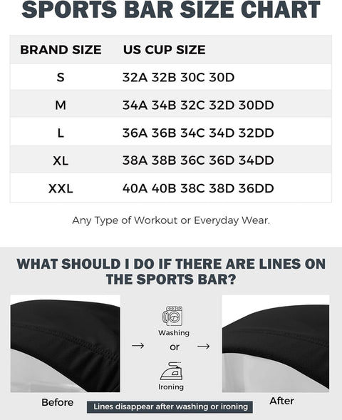 Sports Bras for Women, High Support Criss Cross Back Bras for Large Bust, High Impact Strappy Yoga Workout Bra