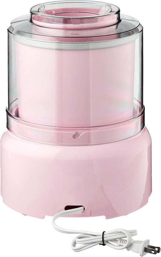 ICE-21PKP1 Frozen Yogurt - Ice Cream & Sorbet Maker, Pink, 1.5 Quart