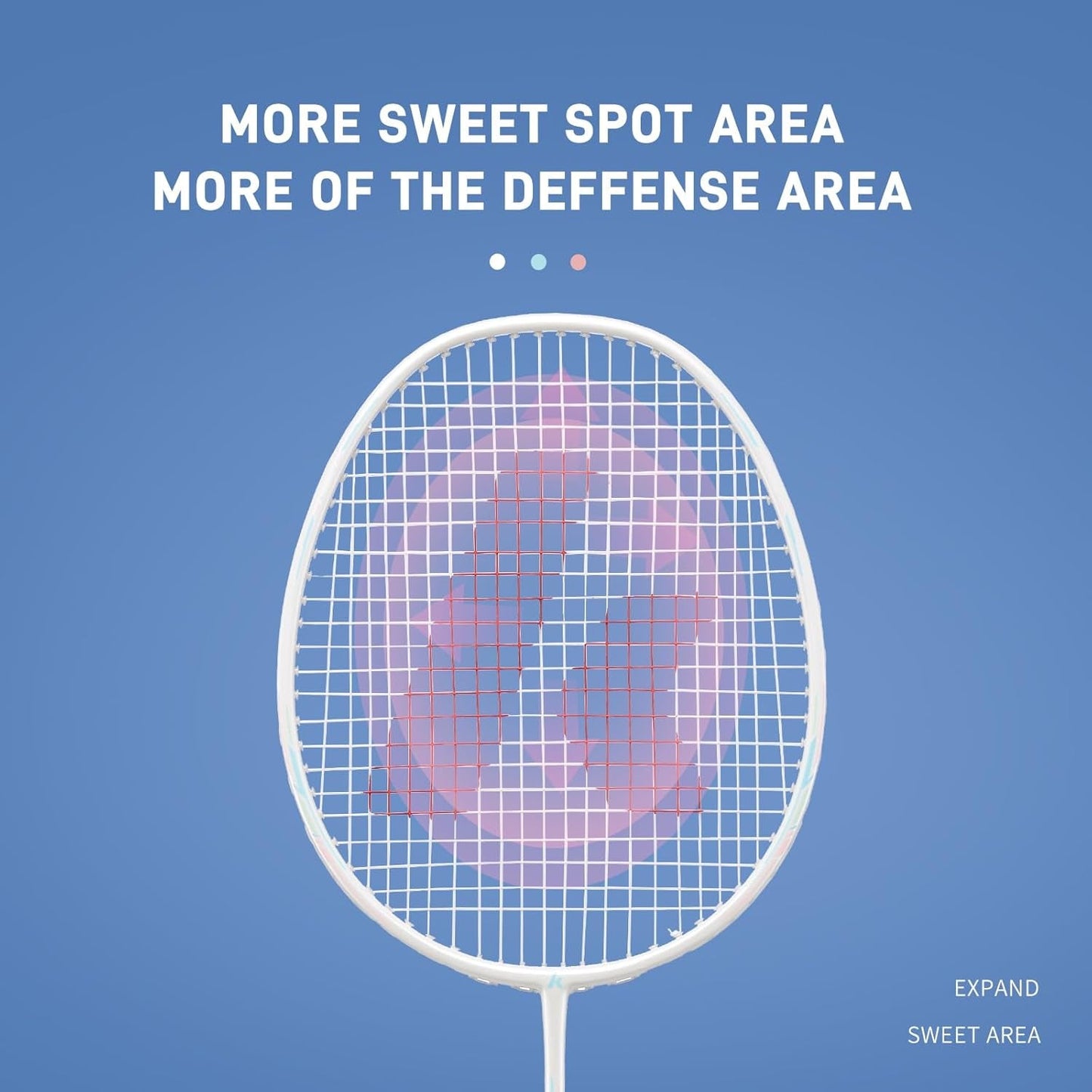 Badminton Racket Professional Graphite Shaft Badminton Set 2 Super Lightweight Shuttlecock Racquet for Training, Sports and Entertainment