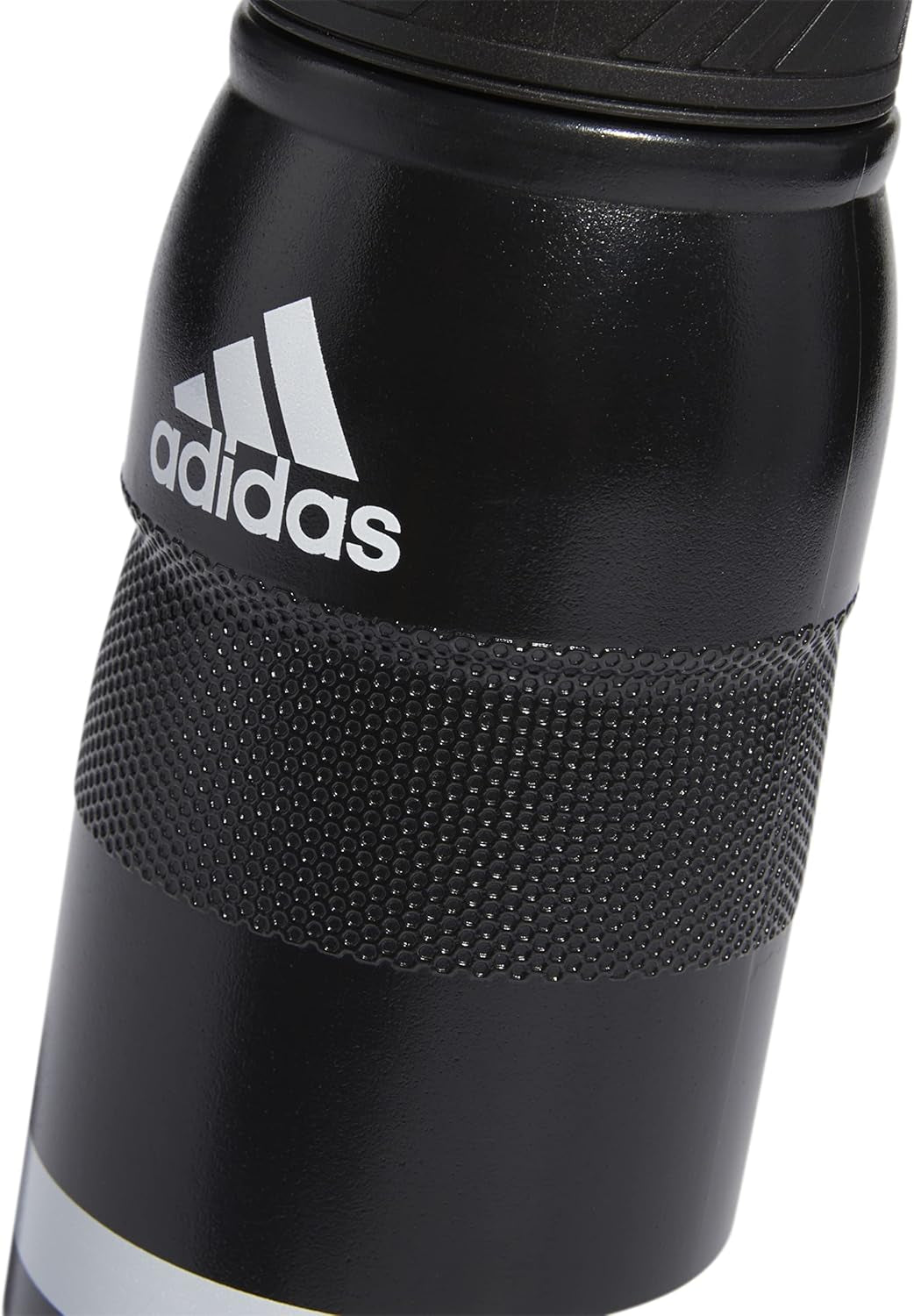 750 ML (28 Oz) Stadium Refillable Plastic Sport Water Bottle, Black/White, One Size