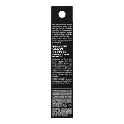 Glow Reviver Lip Oil, Nourishing Tinted Lip Oil for a High-Shine Finish, Infused with Jojoba Oil, Vegan & Cruelty-Free, Coral Fixation