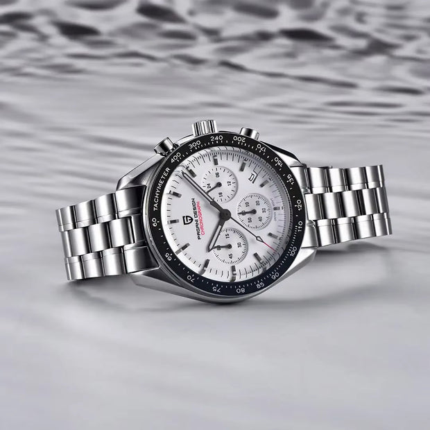 2024 New V5 PD1701 Men'S Watches Luxury Quartz Watch Men Sport Speed Chronograph AR Sapphire Glass 100M Waterproof