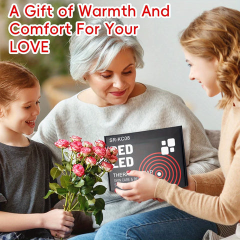 Red Light Massage Belt ,Protective Breathable Belt, Warm , Wearable Device, Tight Waist, Gift for Women Men