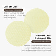 Deep Vita C Facial Pads, Vitamin C Toner Pads for Uneven Skin Tone, 500,000PPM of Vitamin Water & 3 Types of Vitamin, Hydrating & Resurfacing (70 Sheets)