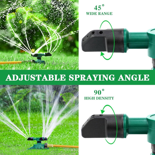 Sprinklers for Yard, Water Sprinkler for Lawn, 360 Degree Rotating Lawn Sprinkler for Yard Large Area, Yard Sprinklers for Kids, Pets Playing