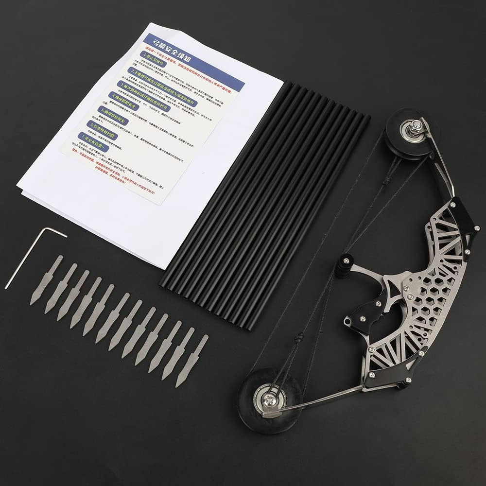 6"/7.4"/7.9"/8.6"/8.8"/9.5"/11"/16" Archery Compound Bow and Arrow Set Training Bow RH/LH for Outdoor Sports Hunting Shooting Cool Stuff Archery Entertainment Fun Gift