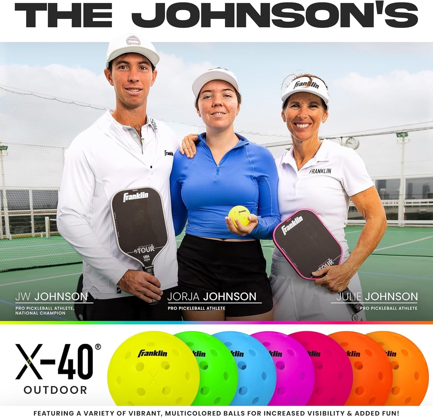 X-40 Outdoor Pickleballs - Official Ball of USA Pickleball, APP Tour + Pickleball US Open - 3 Packs, 12 Packs, 36 Pickleball Buckets, 50, 100 + 400 Bulk Packs of Regulation Pickleballs