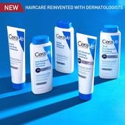Hydrating anti Dandruff Shampoo, 1% Pyrithione Zinc Dandruff Treatment with Ceramides, Niacinamide & Hyaluronic Acid, Helps Eliminate Flakes & Provides Itchy Scalp Relief, Sulfate Free, 12 Oz