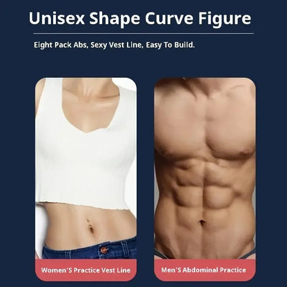 Stainless Steel Ab Roller - Core & Chest Muscle Training Wheel, Non-Electric Fitness Equipment for All