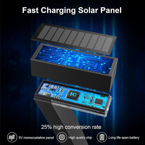4/6 Pack Bright Solar Outdoor Lights Pathway, 12 Hrs Solar Garden Lights, Auto On/Off for outside Landscape Path Yard Walkway