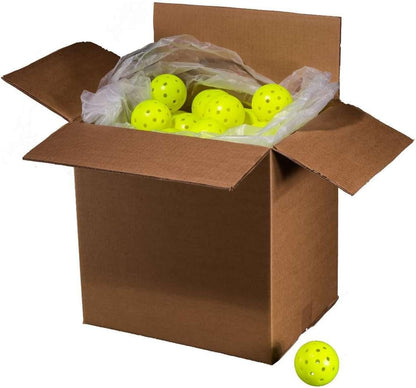 X-40 Outdoor Pickleballs - Official Ball of USA Pickleball, APP Tour + Pickleball US Open - 3 Packs, 12 Packs, 36 Pickleball Buckets, 50, 100 + 400 Bulk Packs of Regulation Pickleballs