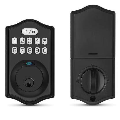 Fingerprint Door Lock Smart Keypad Deadbolt Keyless Entry Door Lock Electronic Keypad Lock Easy to Install Ideal for Entry