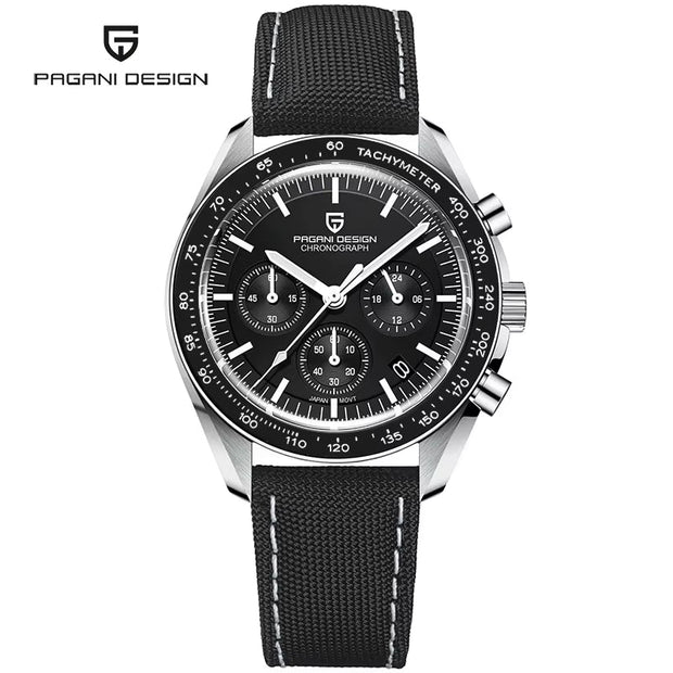 2024 New V5 PD1701 Men'S Watches Luxury Quartz Watch Men Sport Speed Chronograph AR Sapphire Glass 100M Waterproof
