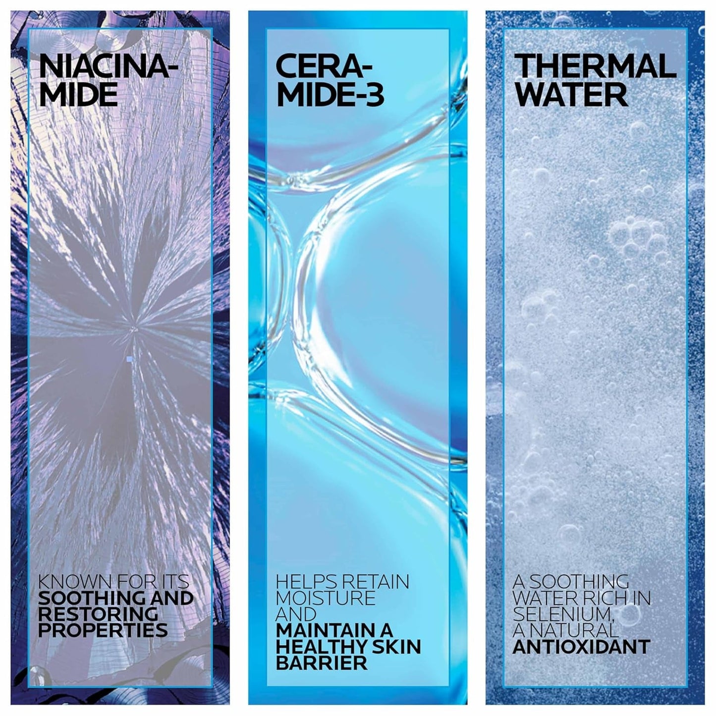 Toleriane Double Repair Face Moisturizer, Daily Moisturizer Face Cream with Ceramide and Niacinamide for All Skin Types, Oil Free, Fragrance Free