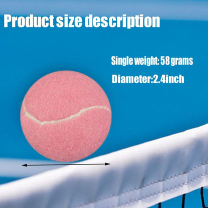 Tennis Balls 3 Pack for Training Tournament and Entertainment