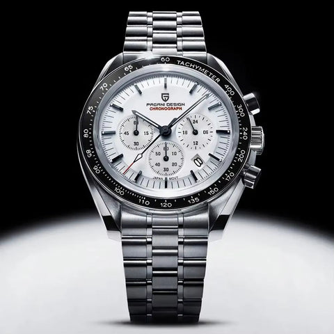 2024 New V5 PD1701 Men'S Watches Luxury Quartz Watch Men Sport Speed Chronograph AR Sapphire Glass 100M Waterproof