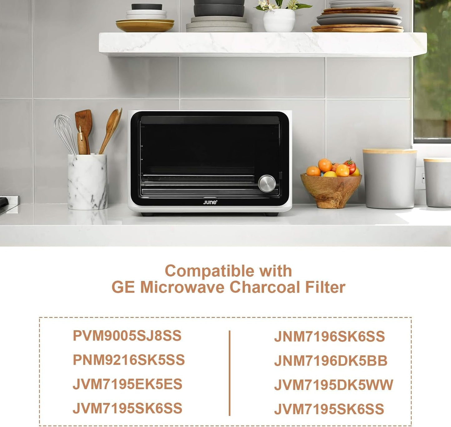 WB06X10807 Microwave Filter Replacement Microwave Charcoal Filter Compatible with GE Microwave PVM9005SJ8SS JVM7195SK6SS PNM9216SK5SS JVM7195EK5ES JNM7196SK6SS JNM7196DK5BB JVM7195DK5WW JVM7195SK6SS